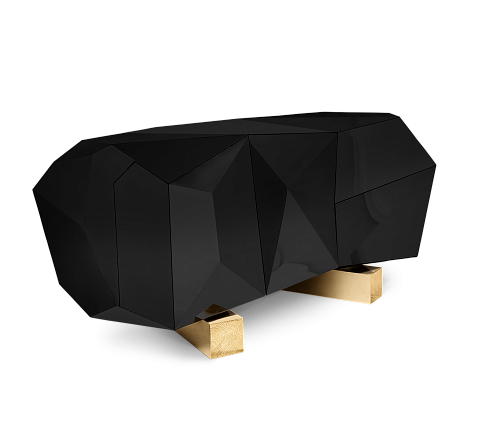 Prism 2 Black Sideboard
