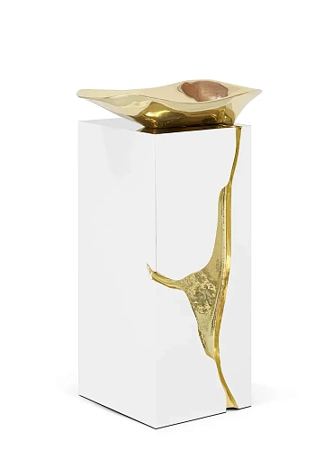 Crystal Flow Pedestal Sink