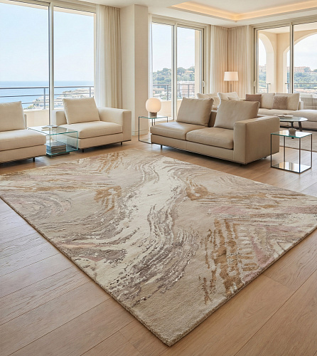 Marble Drift Artisan Rug