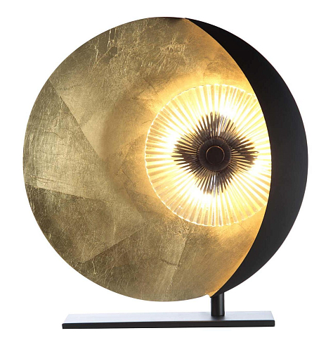 Eye Gold Leaf Crystal Table Lamp