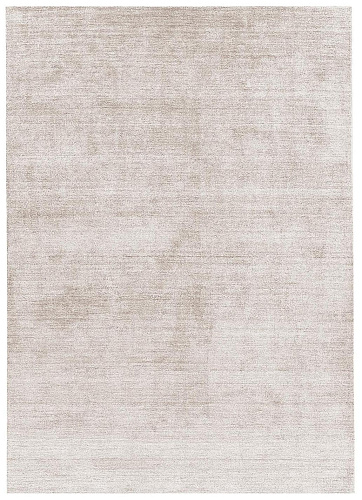 Off-White Silk Rug