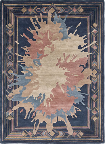 Heraldic Bloom Artisan Rug