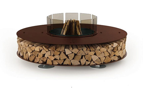 Zero Steel Luxury Outdoor Fire Pit