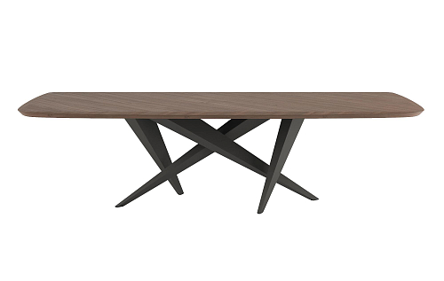 Thunder Silk Wood Dining Table