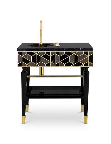 Shell Single Vanity Cabinet