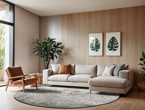 Venus Round Rug