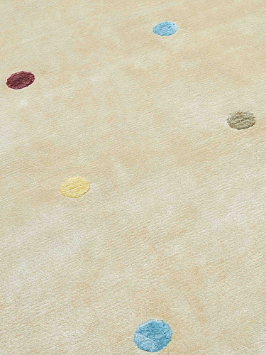 Punti Multicolor Designer Handmade Rug