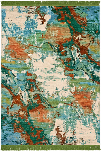 Botanical Tapestry Artisan Rug