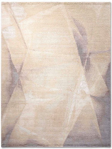 Yellow Mauve Exquisite Handmade Rug