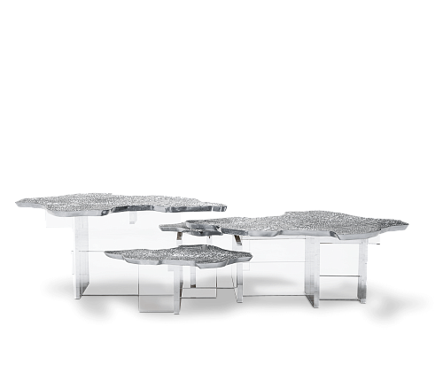 Aurora Silver Coffee Table