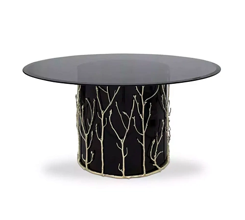 Elowen Glass Top Dining Table