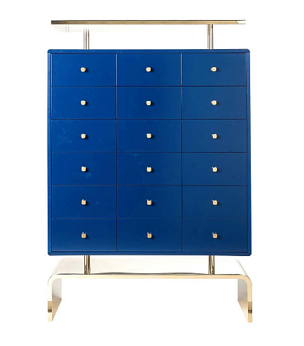 Royal Blue Cabinet
