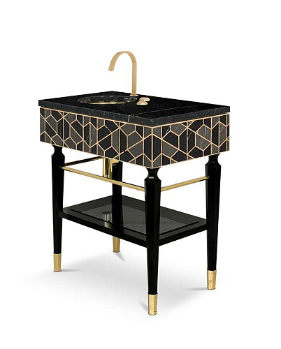 Shell Single Vanity Cabinet