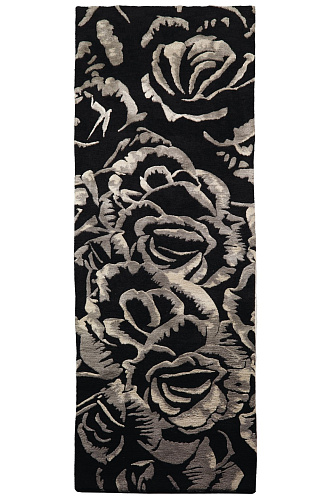 Dark Flower Rug