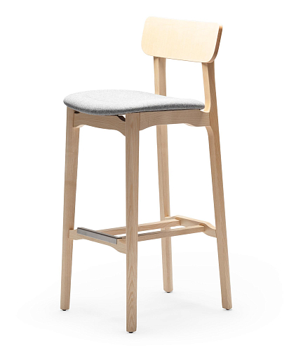Cacao SG-80 Wooden Bar Stool