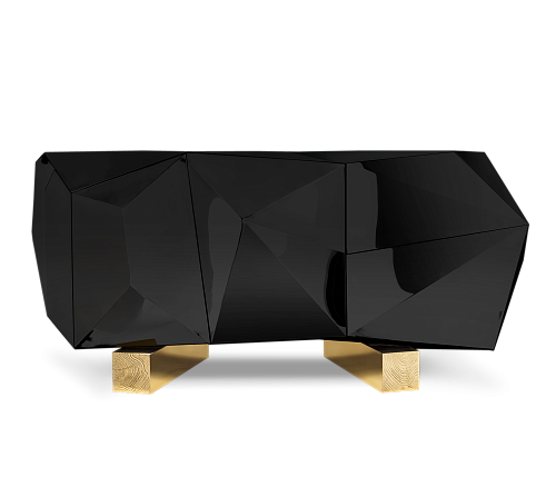 Prism 2 Black Sideboard