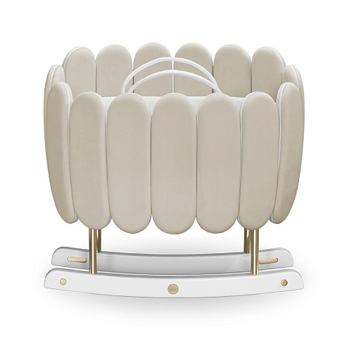 Lotus Gentle Rocking Crib