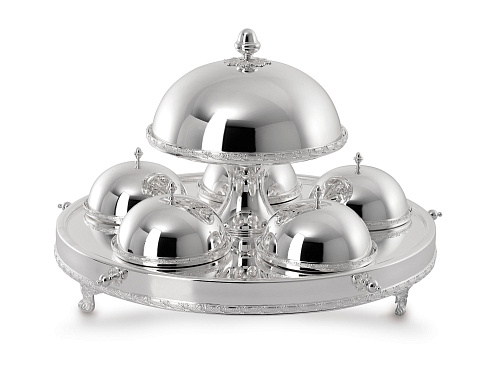 Royal Silver Afternoon Tea Set