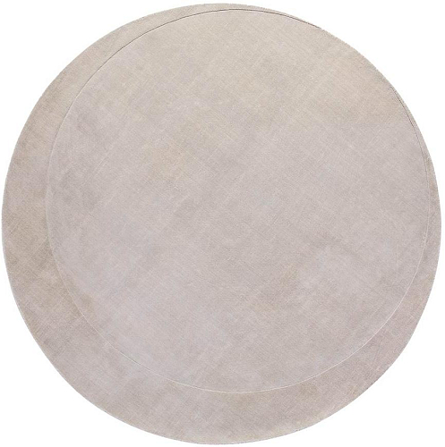 Luna Sand Round Hand-Woven Rug