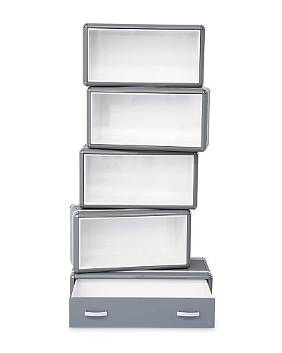 Skyline Tower Grey Bookcase