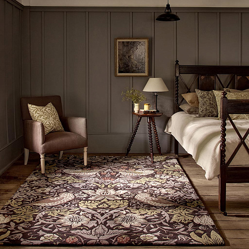 Grape Shag Rug