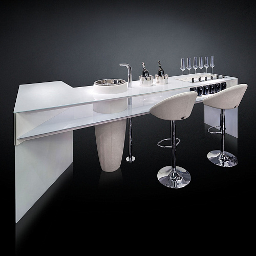 Essential White Bar Counter
