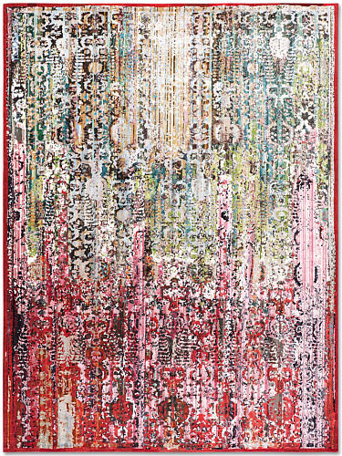 Woods Strawberry Hand Knotted Rug