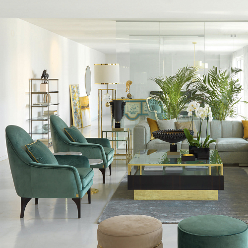 Colette Teal Armchair