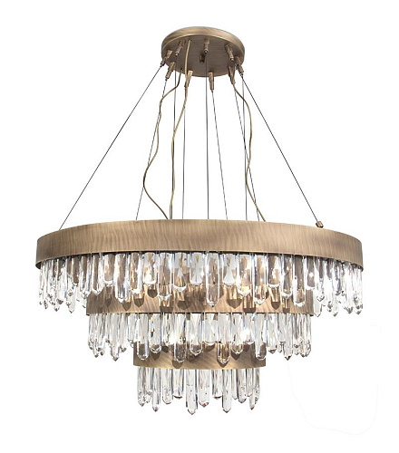 Brass Falls Chandelier