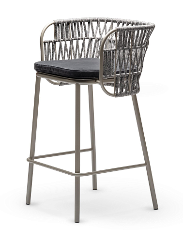 Jujube SG-Int Black / Sand Outdoor Bar Chair