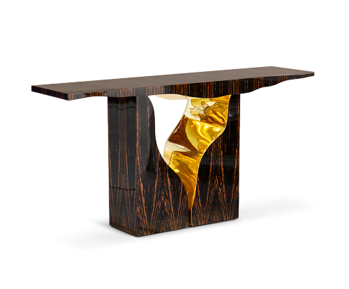 Fissure Ebony Console