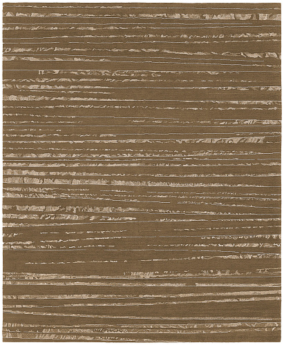 Wool / Silk Rauschen Brown Rug