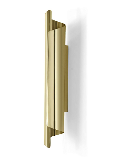 Aged Brass Wall Light