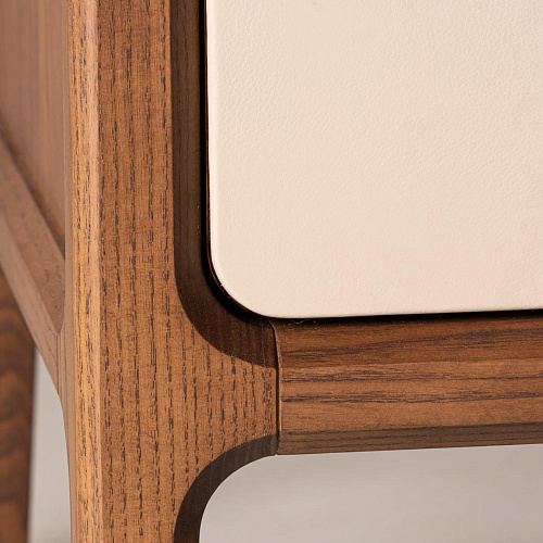 Leather-Covered Dresser