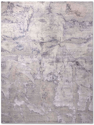 Grey Hand Knotted Rug