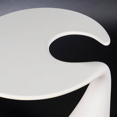 Milan White Side Table