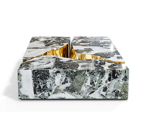Fissure Marble Coffee Table