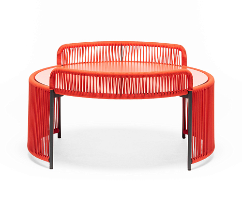 Altana ME Round Red Outdoor Coffee Table