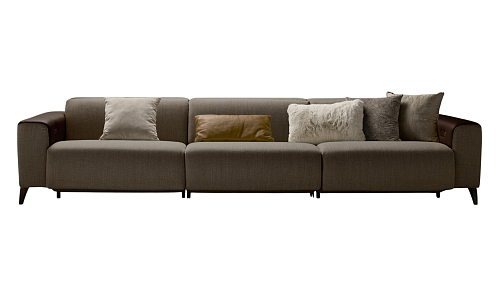 Atlanta Grey 3-Seater Reclining Sofa