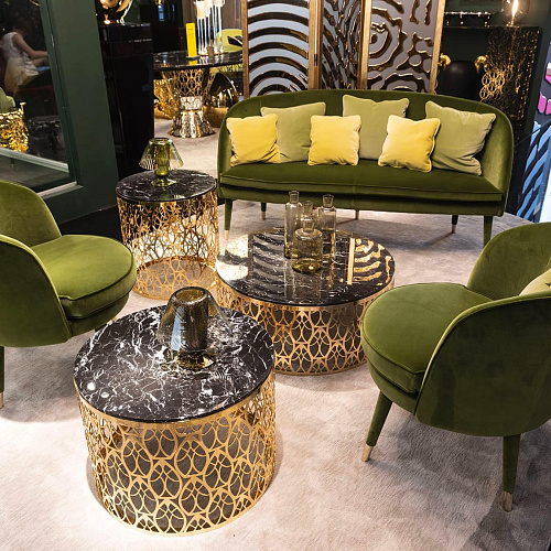 Cabaret Gold Coffee Table