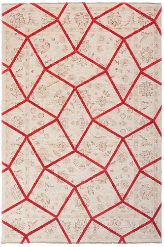 Double Layer Red Rug