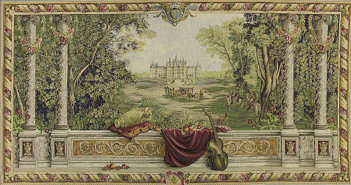 Castle Greenery (Large) Tapestry