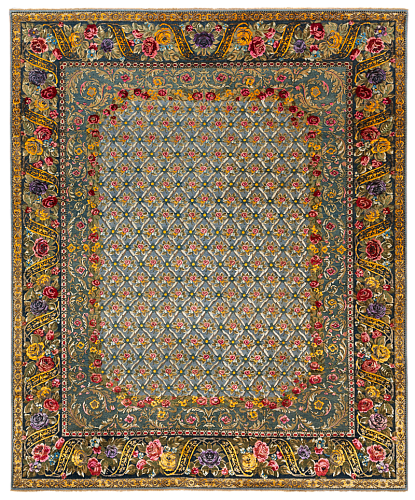 Savonnerie Handwoven Rug