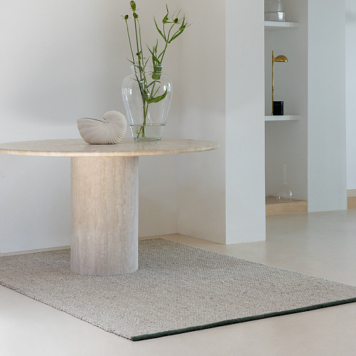 Ash Grey Plain Rug