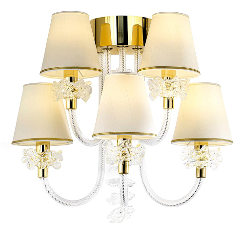 Elegant Murano Glass Wall Light