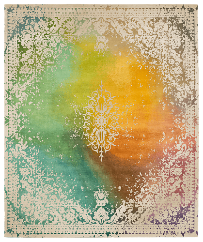 Angaa Tenno Special Rocked Hand-Knotted Rug