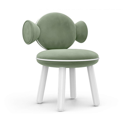 Lollipop Green Puff Chair