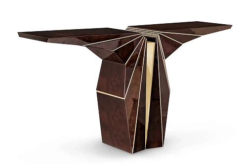 Enigma Wood Console