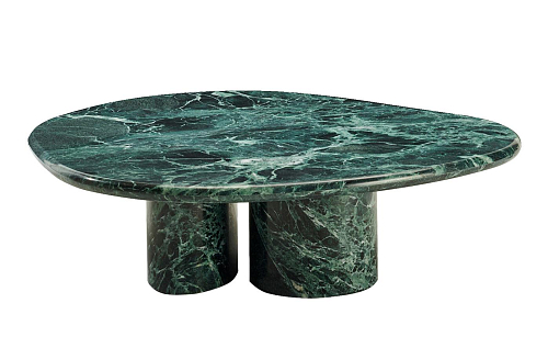 Cloud Green Marble Coffee Table