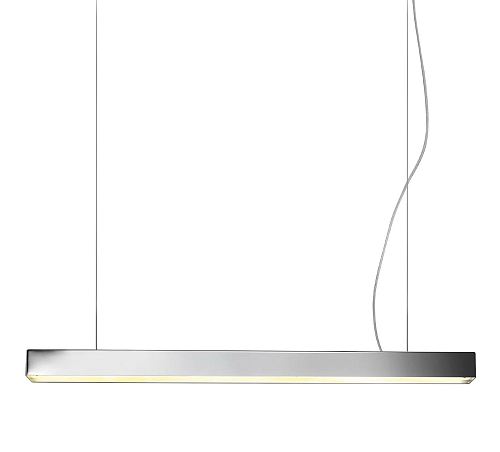 Polished Nickel LED Bar Pendant